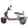 Трёхколесный электроскутер White Siberia Trike Mini Black