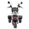 Трёхколесный электроскутер White Siberia Trike Mini Black