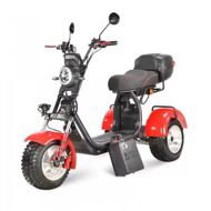 Скутер White Siberia Pro Trike IKRA 5000W (Красный)